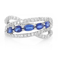 Bague en argent et Kyanite