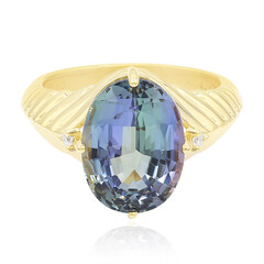 Bague en or et Tanzanite caméléon (de Melo)