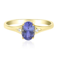 Bague en or et Tanzanite