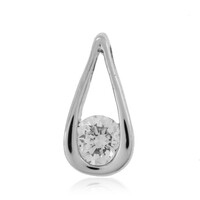 Pendentif en platine et Diamant Flawless (F) (LUCENT DIAMONDS)