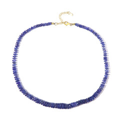 Collier en argent et Tanzanite (Adela Silber)