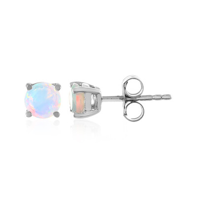 Boucles d'oreilles en argent et Opale Welo