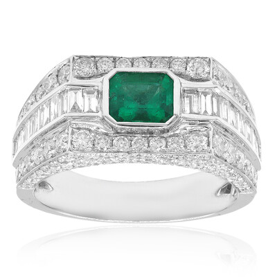Bague en or et Emeraude de Colombie (CIRARI)