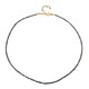 Collier en argent et Diamant couleur argent