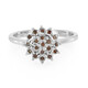 Bague en argent et Diamant fantaisie