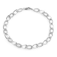 Bracelet en argent et Diamant I2 (J)