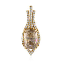 Pendentif en or et Cérussite de Namibie (de Melo)