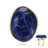 Bague en argent et Sodalite