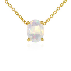 Collier en argent et Opale Welo