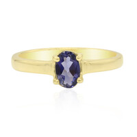 Bague en argent et Iolite