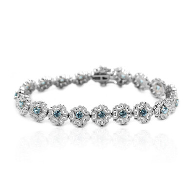 Bracelet en argent et Zircon de Ratanakiri (Dallas Prince Designs)