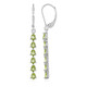 Boucles d'oreilles en argent et Péridot