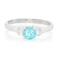 Bague en argent et Apatite bleue