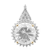 Pendentif en or et Danburite