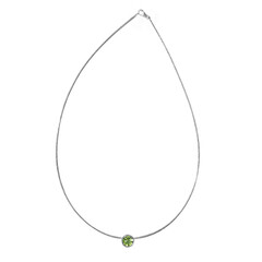 Collier en argent et Péridot