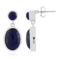 Boucles d'oreilles en argent et Lapis-Lazuli
