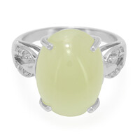 Bague en argent et Aragonite de Capillitas