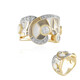 Bague en argent et Zircon (Adela Silber)