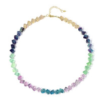 Collier en argent et Fluorite