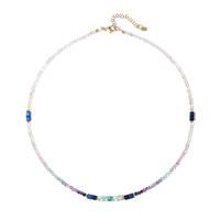 Collier en argent et Fluorite verte