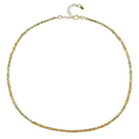 Collier en argent et Diamant jaune (Riya)