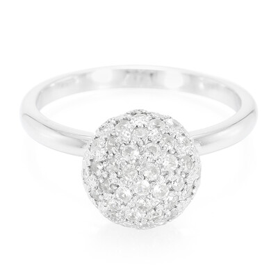 Bague en argent et Zircon