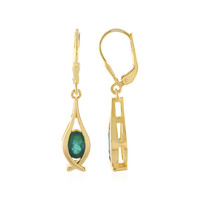 Boucles d'oreilles en argent et Grandidierite