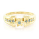 Bague en argent et Diamant fantaisie
