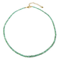 Collier en argent et Emeraude de Zambie