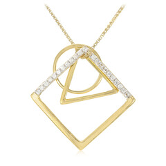 Collier en argent et Zircon