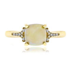 Bague en or et Opale Welo AAA