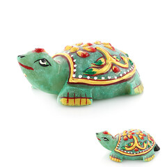 Figurine et Aventurine verte