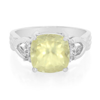 Bague en argent et Orthose