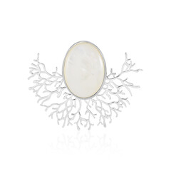 Pendentif en argent et Nacre