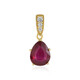 Pendentif en argent et Rubis de Bemainty