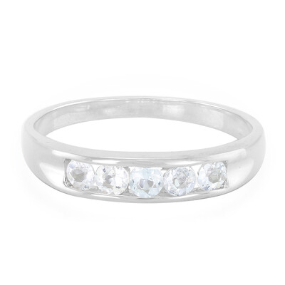 Bague pour homme en argent et Tourmaline