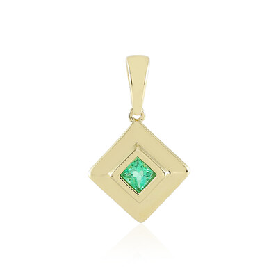 Pendentif en or et Emeraude de Colombie