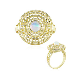 Bague en or et Opale Welo (Ornaments by de Melo)