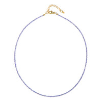 Collier en argent et Tanzanite