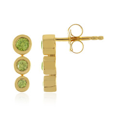 Boucles d'oreilles en argent et Sphène