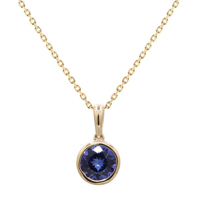 Collier en or et Tanzanite AAA (CIRARI)