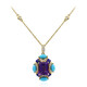 Collier en or et Améthyste