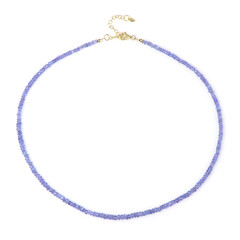 Collier en argent et Tanzanite