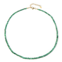 Collier en argent et Emeraude