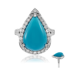 Bague en or et Turquoise Sleeping Beauty