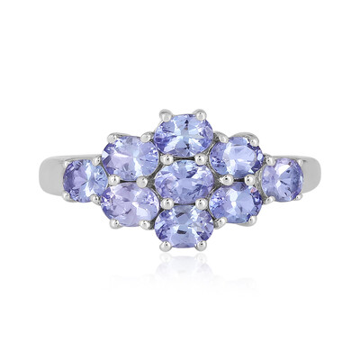 Bague en argent et Tanzanite