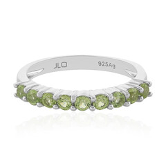 Bague en argent et Péridot