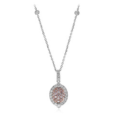 Collier en or et Diamant rose I1 (CIRARI)