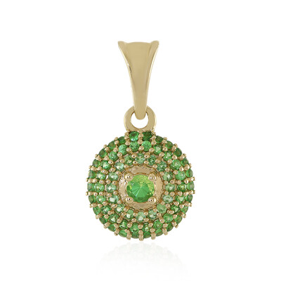 Pendentif en or et Grenat Tsavorite (Adela Gold)