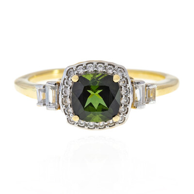 Bague en or et Tourmaline verte (Adela Gold)